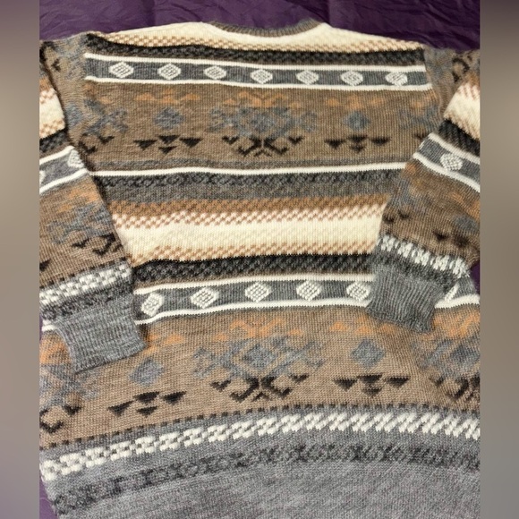 🔥RARE Vintage 90’s St. Michael from Marks & Spencer LG Alpaca Wool Knit Sweater - Picture 6 of 7